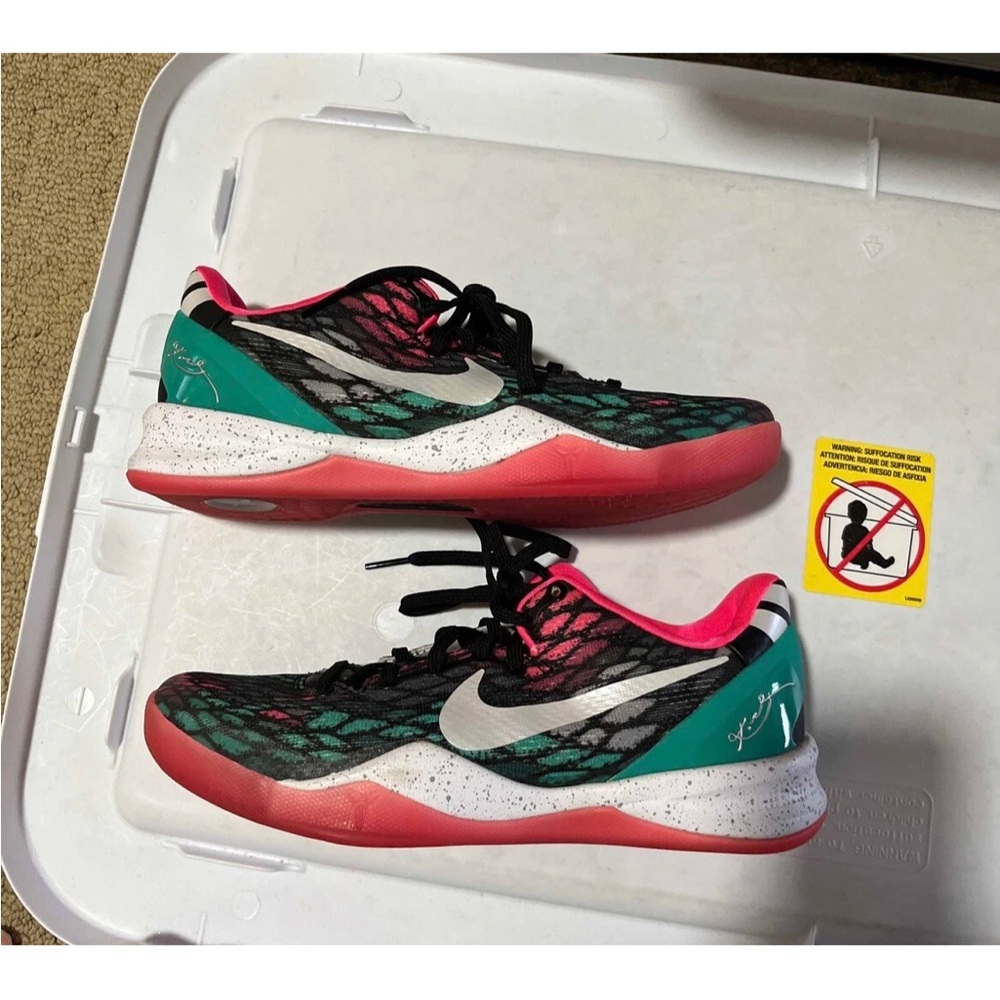 Nike Zoom Kobe 8 VIII ID South Beach  Women’s Size 8.5 Sneakers 586181-992